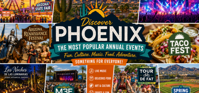 What Are the Most Popular Annual Events in Phoenix? Discover Phoenix - Festivals, Food, Fun